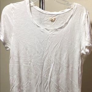 Oversized boyfriend tee.